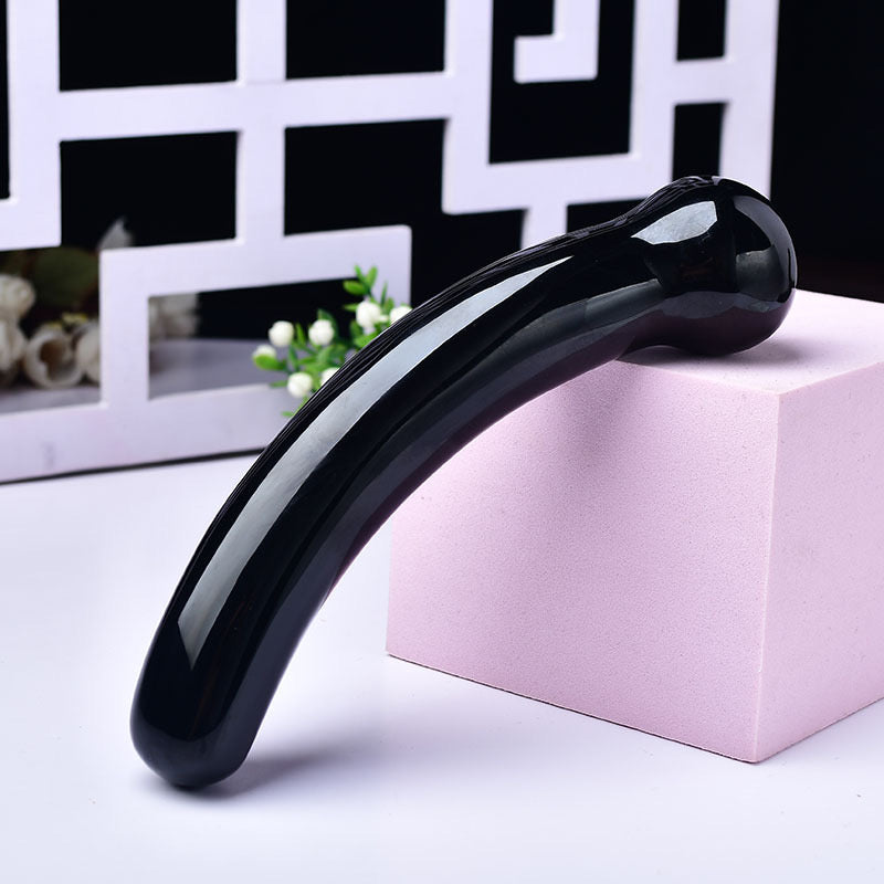 Obsidian Massage Stick