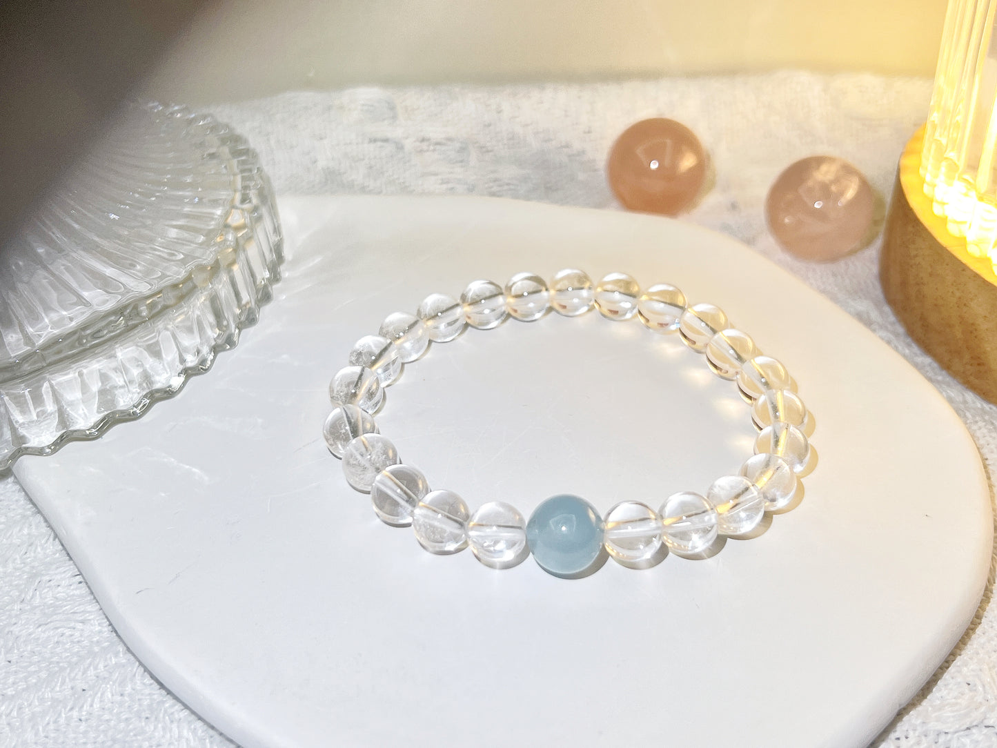 Heart Healing- Clear Quartz bracelet