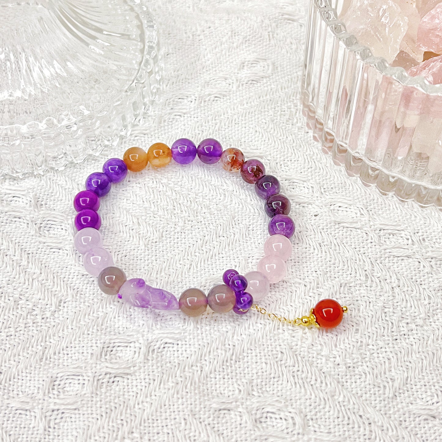 The Nine Purple Flame - Strong Energy Bracelet