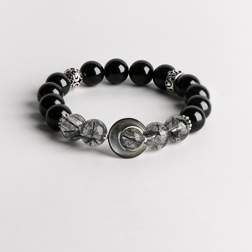 Black & White Moon - Bracelets for Lovers