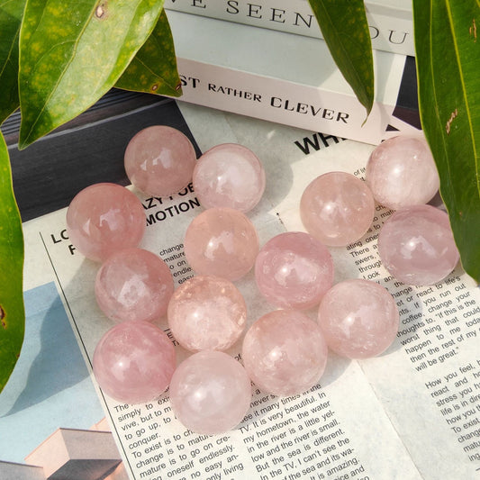 Love Around - Rose Quartz ball （2pic）