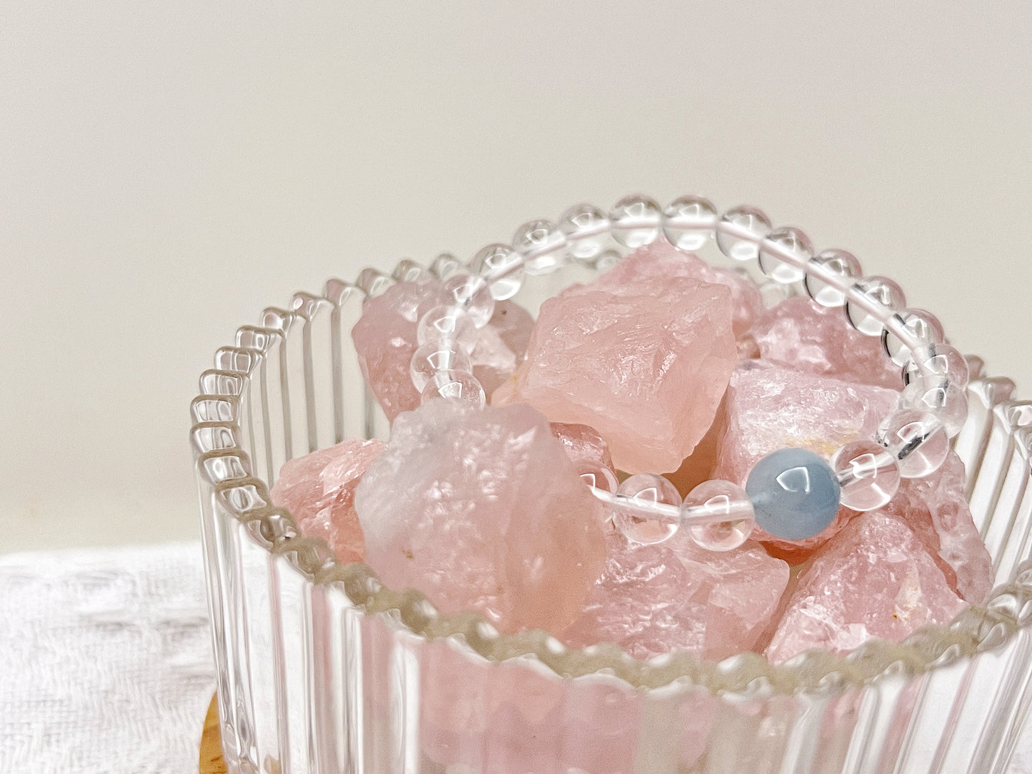 Heart Healing- Clear Quartz bracelet