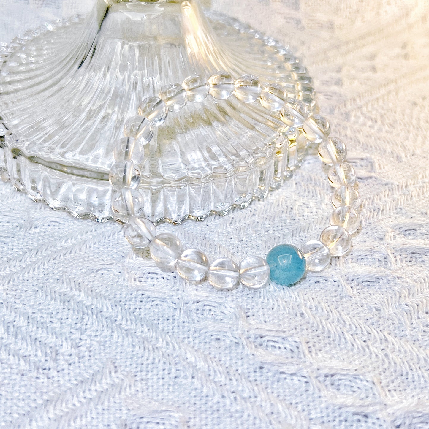 Heart Healing- Clear Quartz bracelet