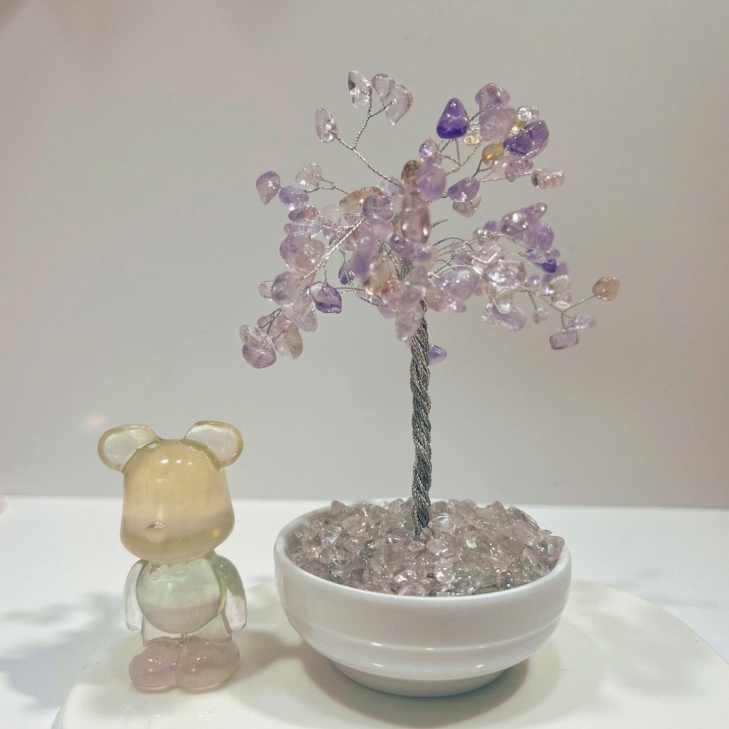 Dreamlike World - Fluorite Bear