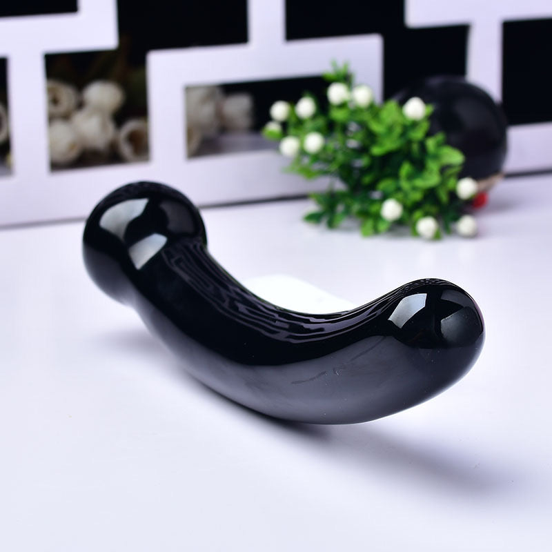 Obsidian Massage Stick