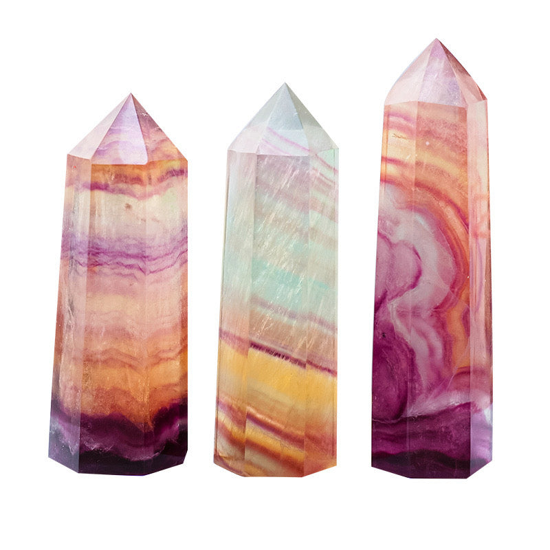 Endless Blessing - Rainbow Fluorite Point