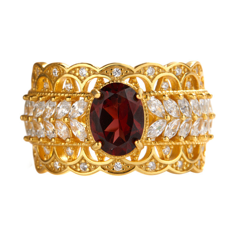 Elegant Moment - Crystal Vintage Ring