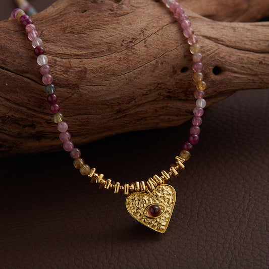 Heartbeats - Tourmaline Necklace