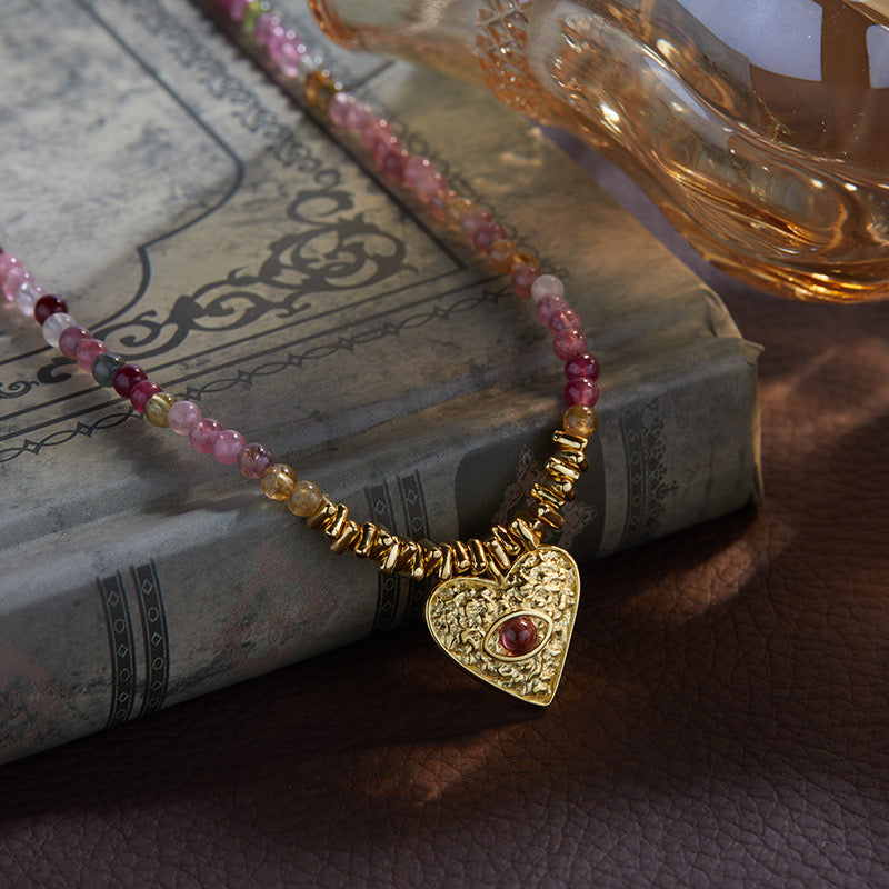 Heartbeats - Tourmaline Necklace