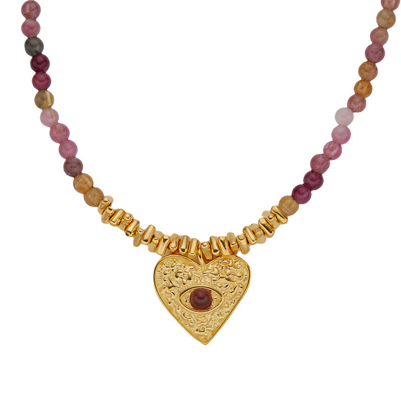 Heartbeats - Tourmaline Necklace