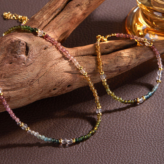 Happy Date - Tourmaline Necklace & Bracelet