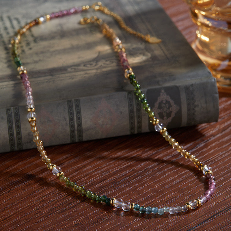 Happy Date - Tourmaline Necklace & Bracelet