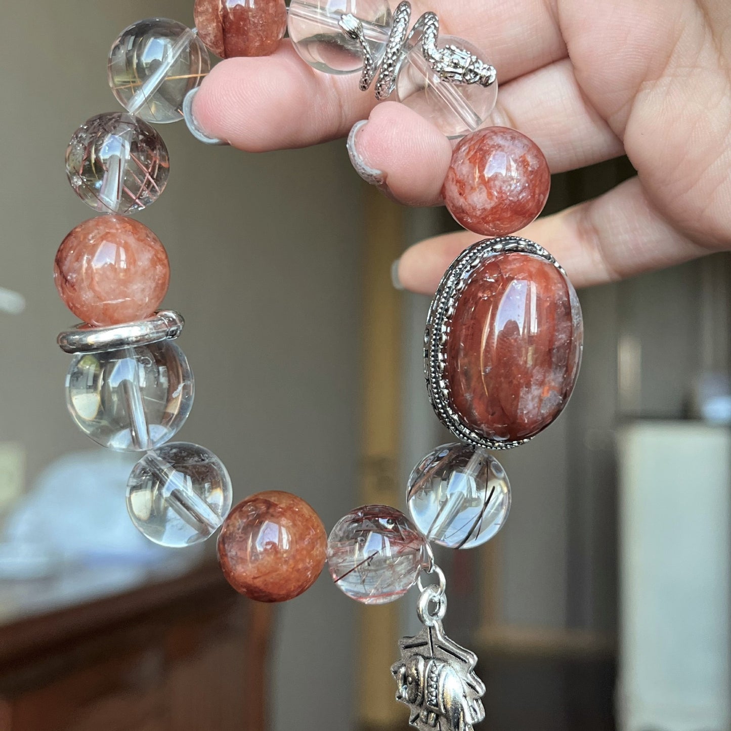 Life Force - Red Hematoid Quartz Bracelet