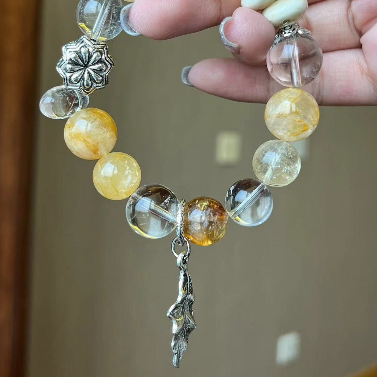 Abundance Life - Yellow Crystal Bracelet