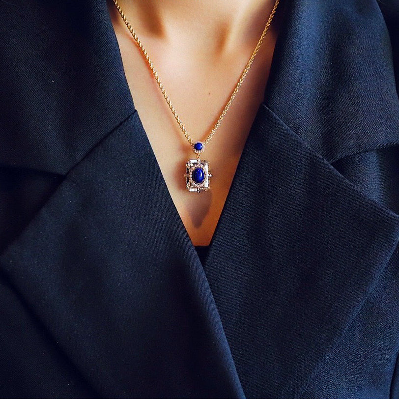 Enhance Ability - Lapis Lazuli Pendant