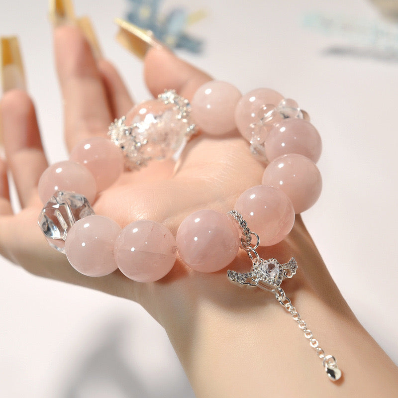 Love Angel - Rose Quartz Bracelet