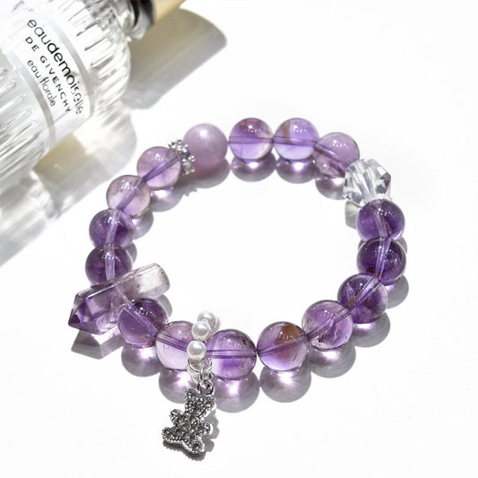 Spiritual Bear - Amethyst Bracelet