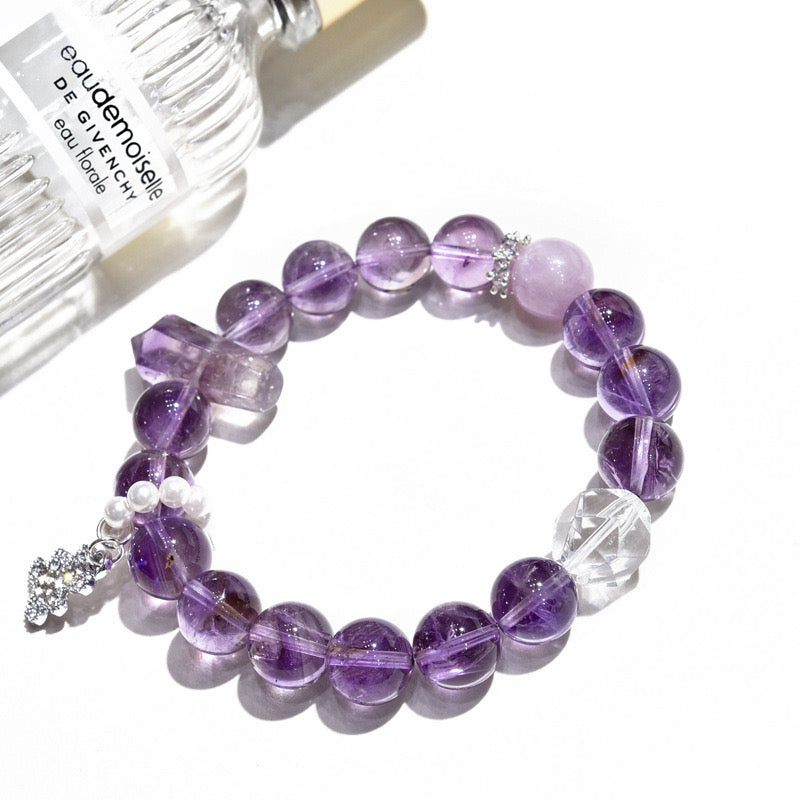 Spiritual Bear - Amethyst Bracelet