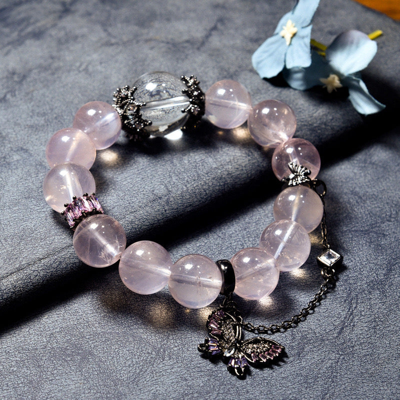 Love & Hope - Rose Quartz Bracelet