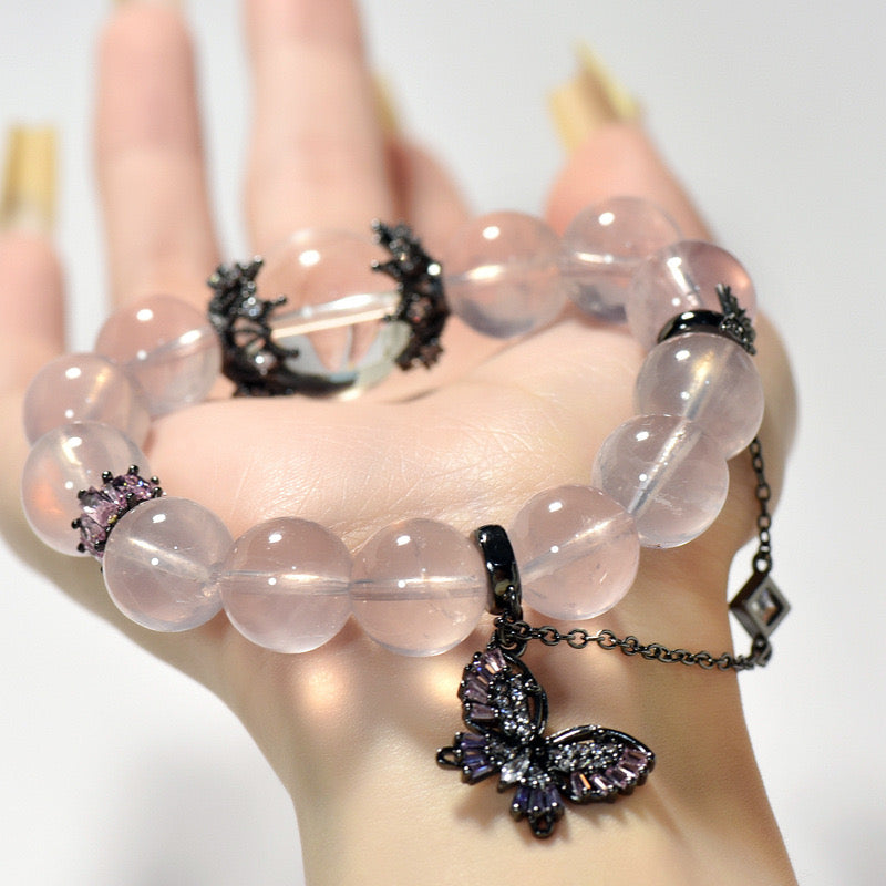 Love & Hope - Rose Quartz Bracelet