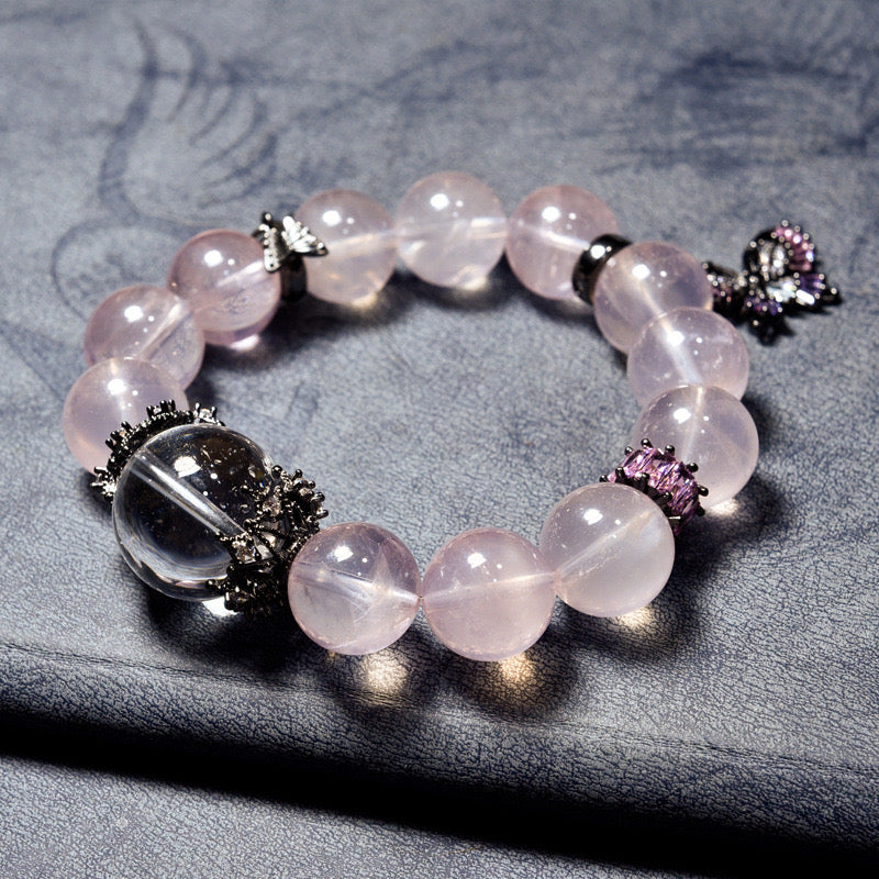 Love & Hope - Rose Quartz Bracelet