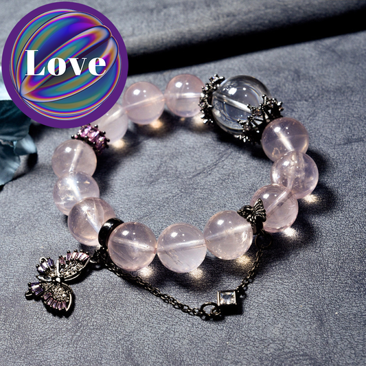 Love & Hope - Rose Quartz Bracelet