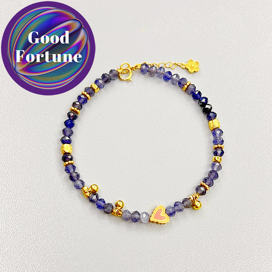 Avoid Misfortune - Iolite Bracelet